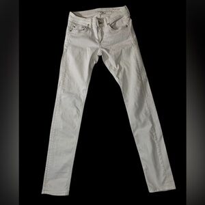 Rag & Bone Jeans White Sz 24 The Dre Inseam 30